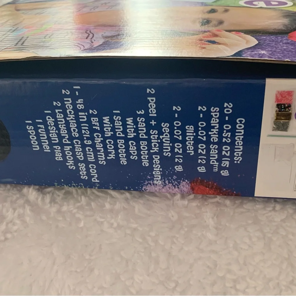 Sparkle Sand Sand Art Kit (40Pc) + 2 Bottles Bundle Creativity Kid Activity - Picture 4 of 8